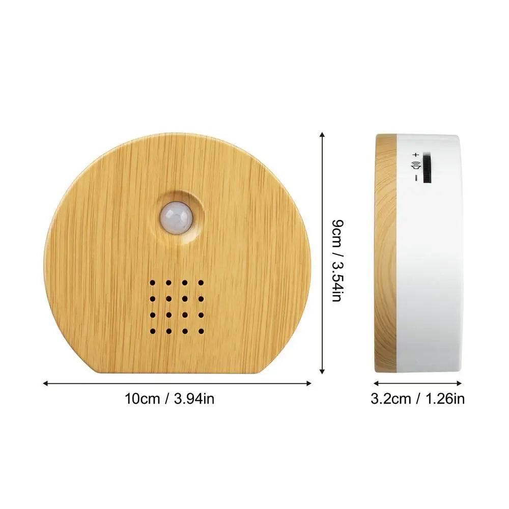 Square/Round Singing Bird Speaker Motion Sensor Modern Nature Sound Box Smart Natural Noise Maker Speaker Bird Chirping Soundbox