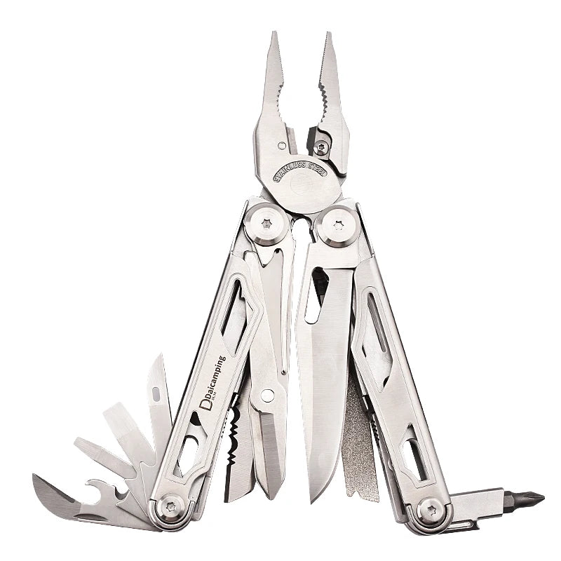Daicamping DL30 Multitools Hand Diy Multi Tools Multi-tool Clamp Folding Knives Scissor Cutters EDC Survival Gear Manual Pliers