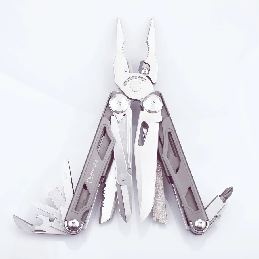 Daicamping DL30 Multitools Hand Diy Multi Tools Multi-tool Clamp Folding Knives Scissor Cutters EDC Survival Gear Manual Pliers