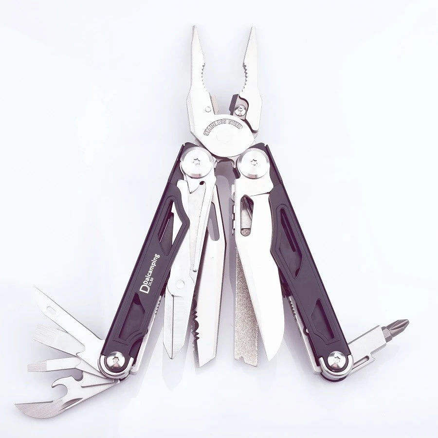 Daicamping DL30 Multitools Hand Diy Multi Tools Multi-tool Clamp Folding Knives Scissor Cutters EDC Survival Gear Manual Pliers