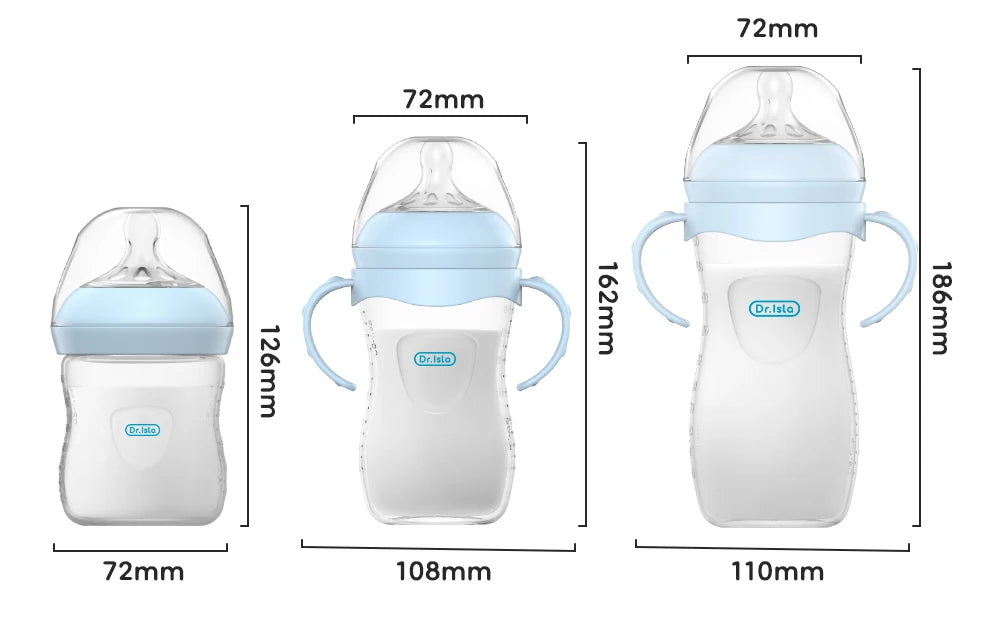 150/240/330ML Baby PP Bottle Newborn Baby Bottle with Handle Milk BottleFeeding Baby Bottles Newborn Feeding Supplies
