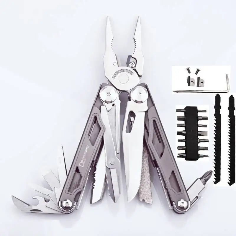 Daicamping DL30 Multitools Hand Diy Multi Tools Multi-tool Clamp Folding Knives Scissor Cutters EDC Survival Gear Manual Pliers