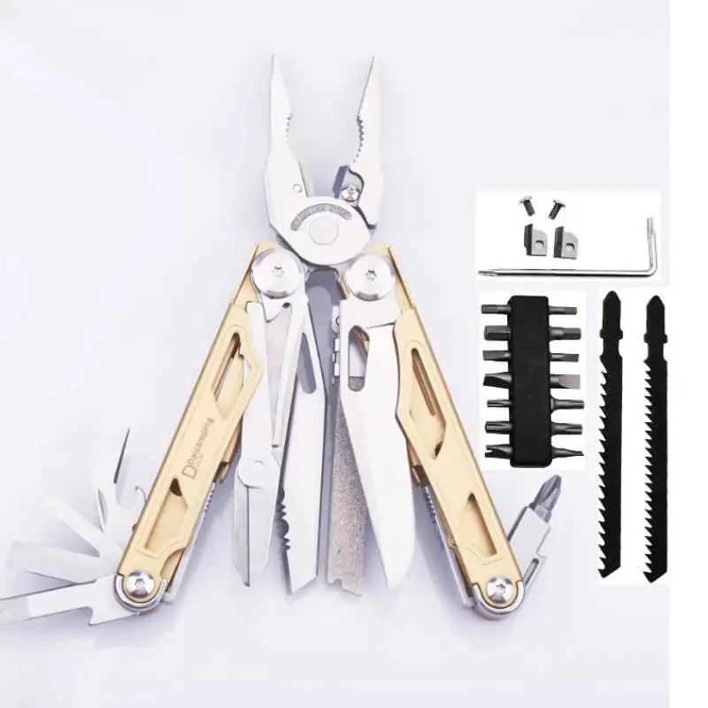Daicamping DL30 Multitools Hand Diy Multi Tools Multi-tool Clamp Folding Knives Scissor Cutters EDC Survival Gear Manual Pliers