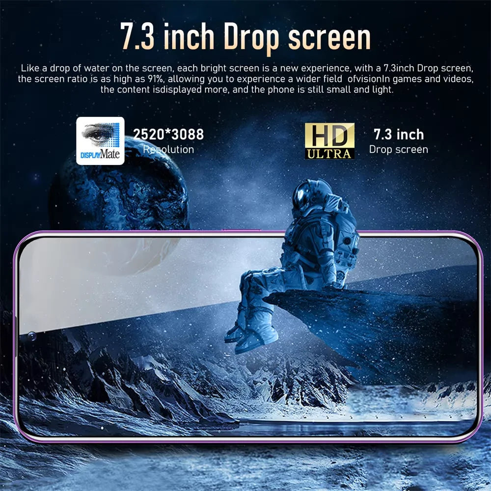 2025 High Quality LCD Screen For S25 Ultra 7.3 Inch LCD Smartphone Display Touch Screen Moblie Phones AMOLED Display Dynamic