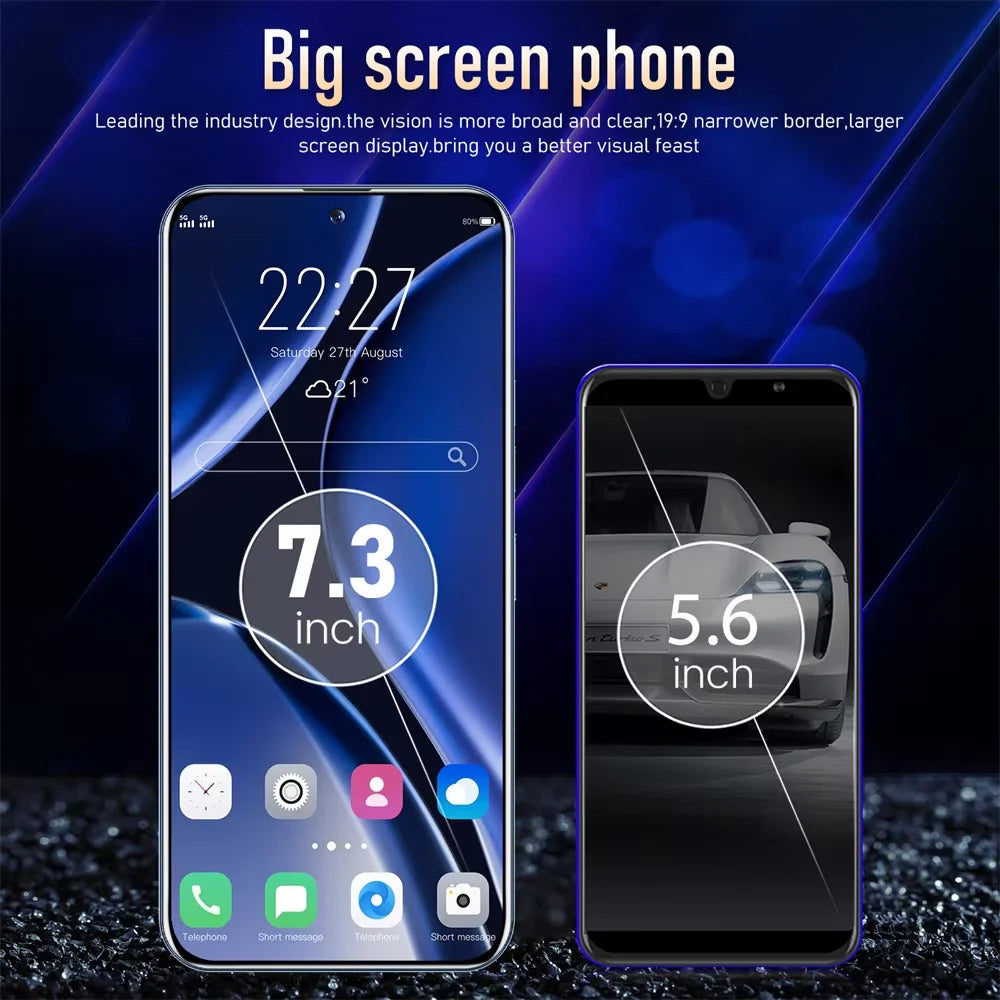 2025 High Quality LCD Screen For S25 Ultra 7.3 Inch LCD Smartphone Display Touch Screen Moblie Phones AMOLED Display Dynamic